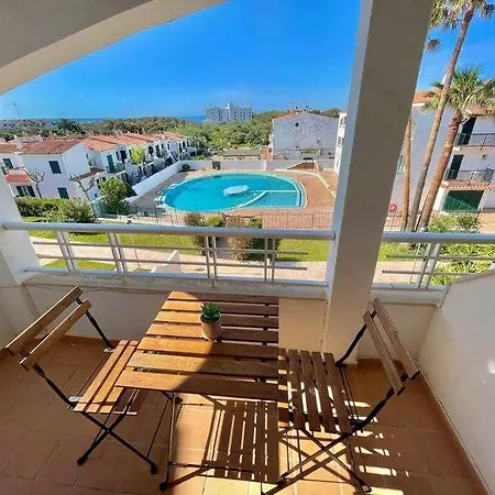 Mitjaneta Apartamento Con Piscina Cala'N Blanes  Exterior photo
